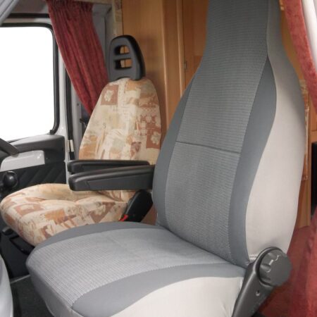 Ford Transit Motor Home Seat Cover – Charcoal Grey MH-701