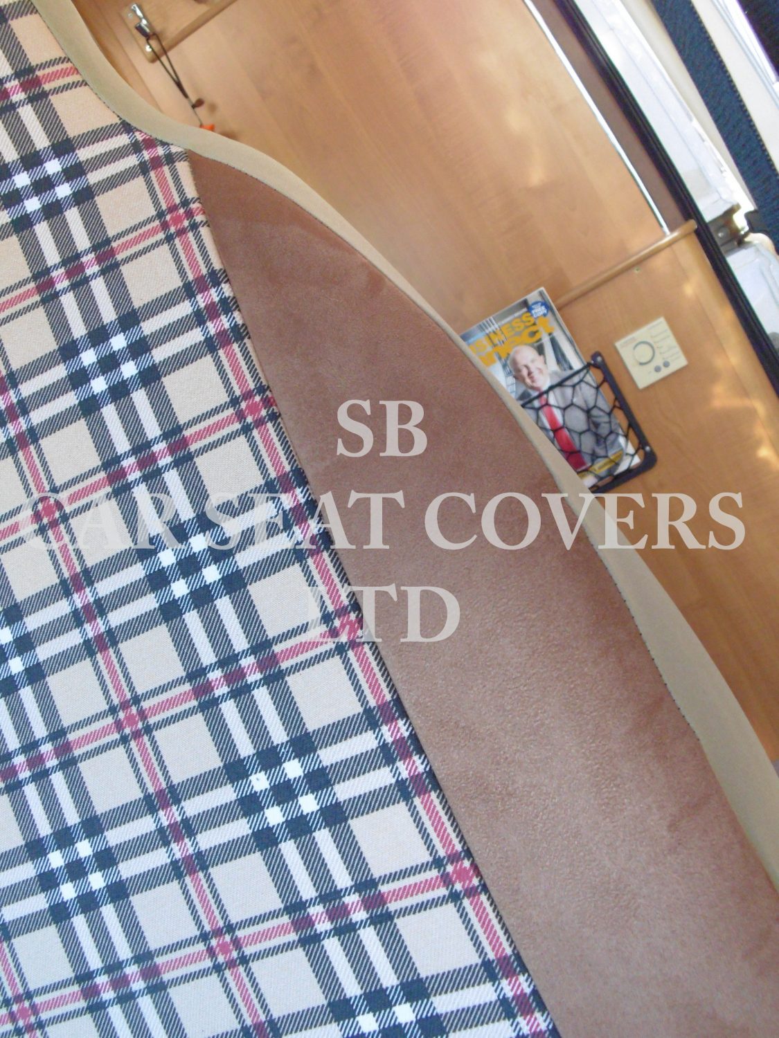 Motor Home Seat Cover - Blueberry MH-024 - Image 3