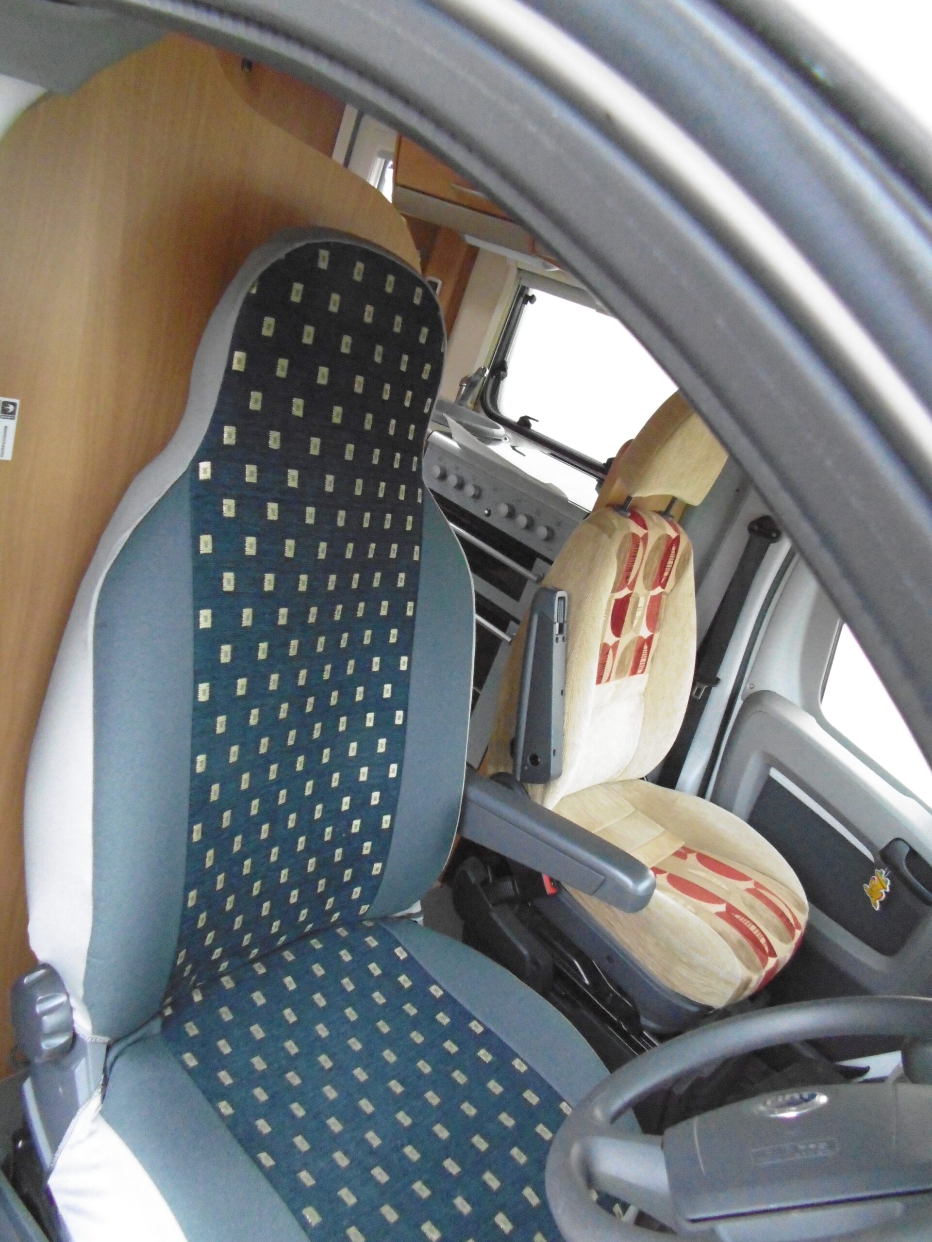 Ford Transit Motor Home Seat Cover – Ellie Blue MH-703 - Image 2