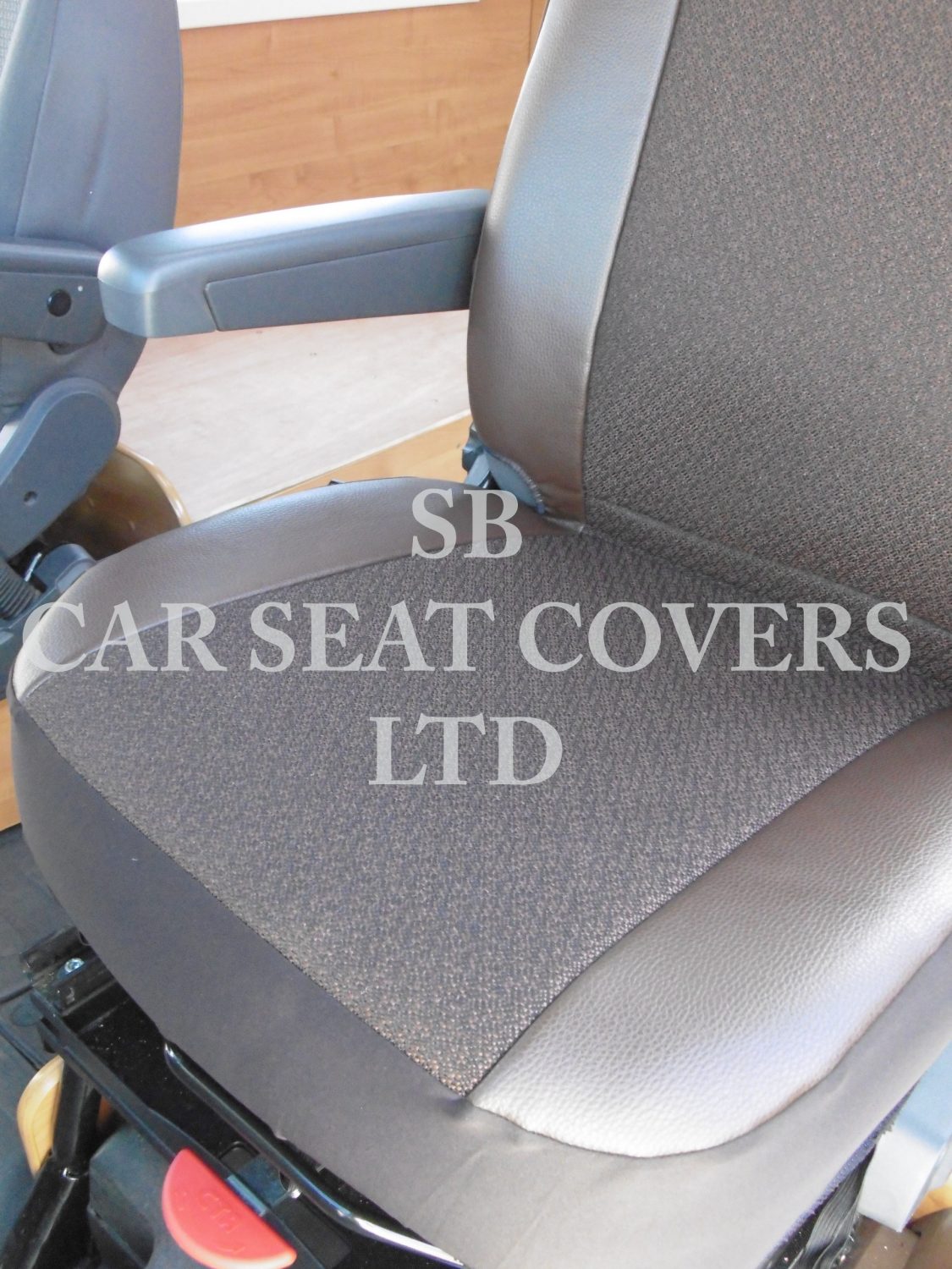 Hymer Motor Home Seat Cover – Chocolate Brown - MH-043 - Image 2