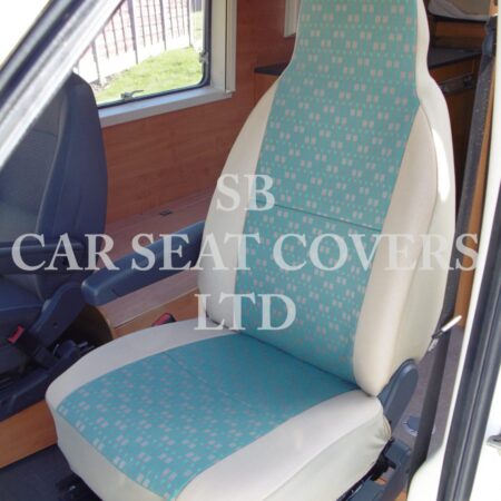 Fiat Ducato Motor Home Seat Cover – Emerald Green MH-045