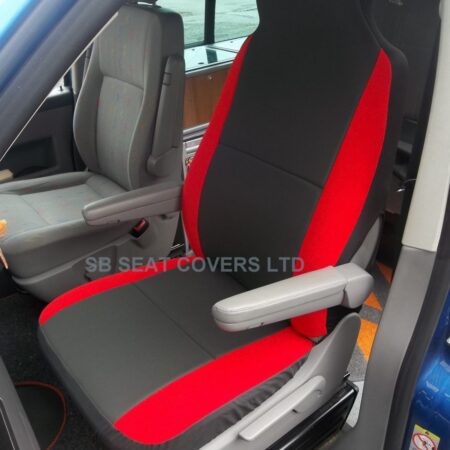 Volkswagen Transporter T5 Motor Home Seat Cover – Sports Red MH-019