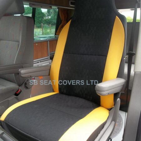 Volkswagen Transporter T5 Motor Home Seat Cover – Anthracite Black MH-076
