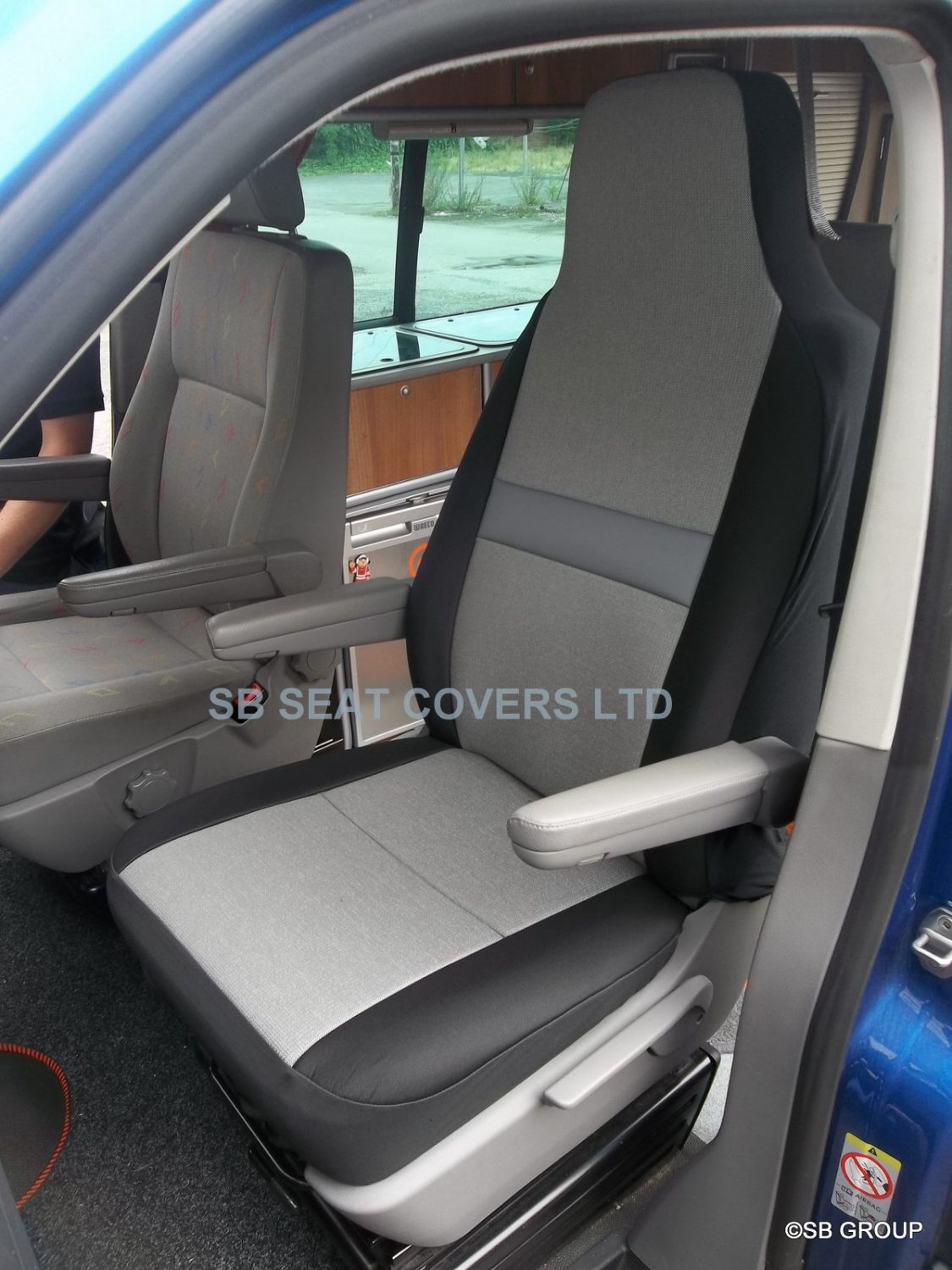Volkswagen Transporter T5 Motor Home Seat Cover - Sheen MH-108 - Image 2