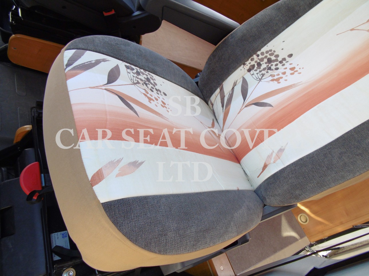Fiat Ducato Motor Home Seat Cover – Maple Leaf MH-056 - Image 3