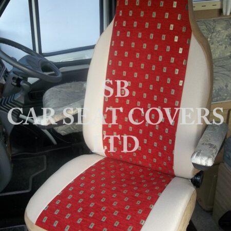 Mercedes Sprinter Motor Home Seat Cover – Ellie Red MH-071