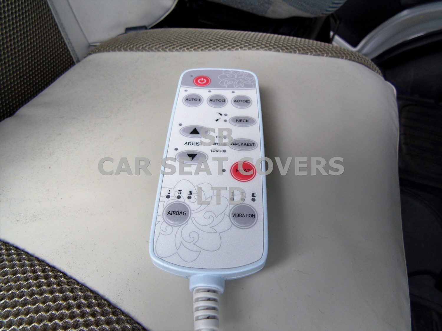 Citroen Motorhome, Seat Covers, Shiatsu Infrared 3D Massage Cushion MH-169 - Image 4
