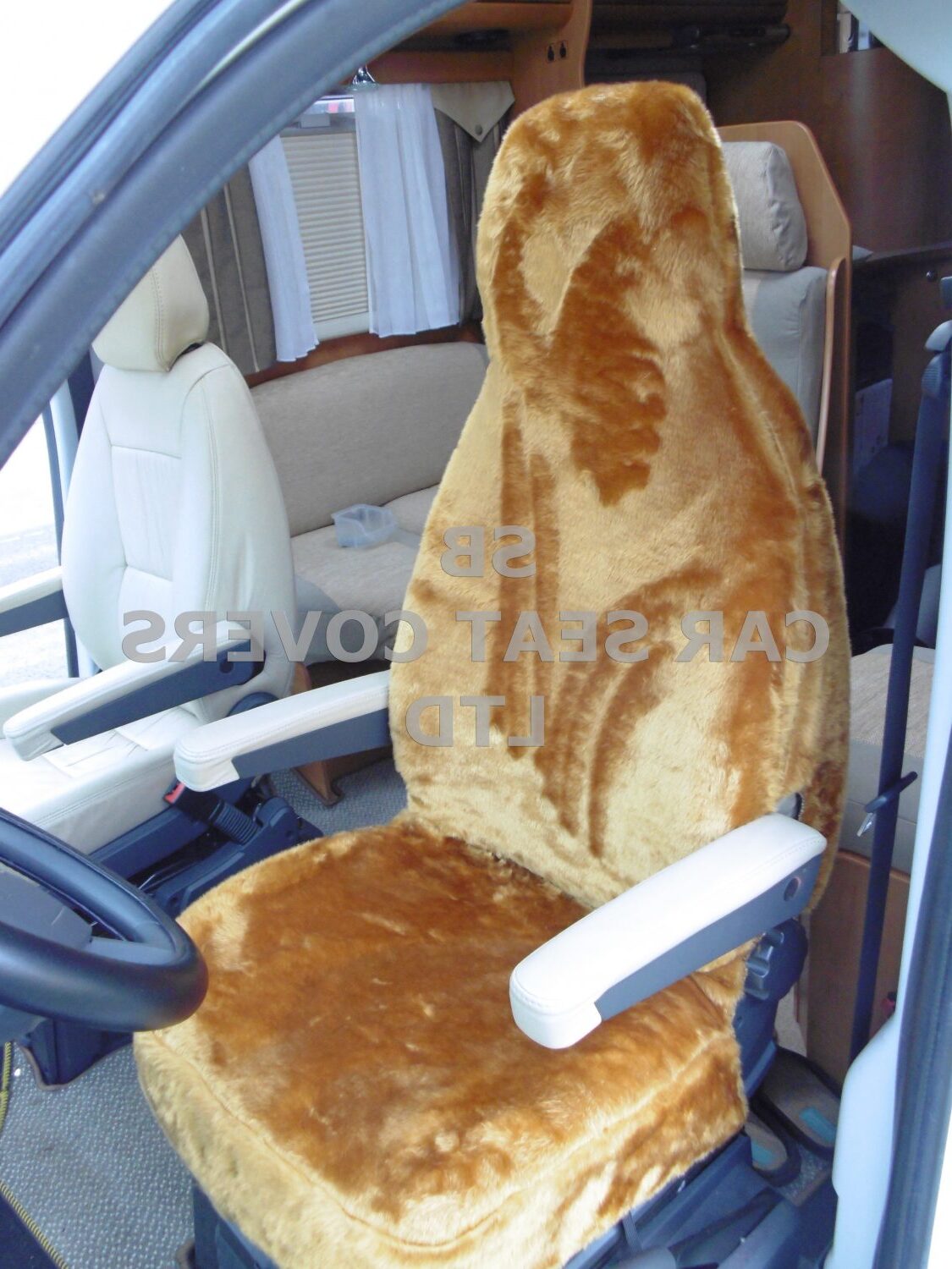 Renault Motor Home Seat Covers, MH-183 Golden Honey - Image 4