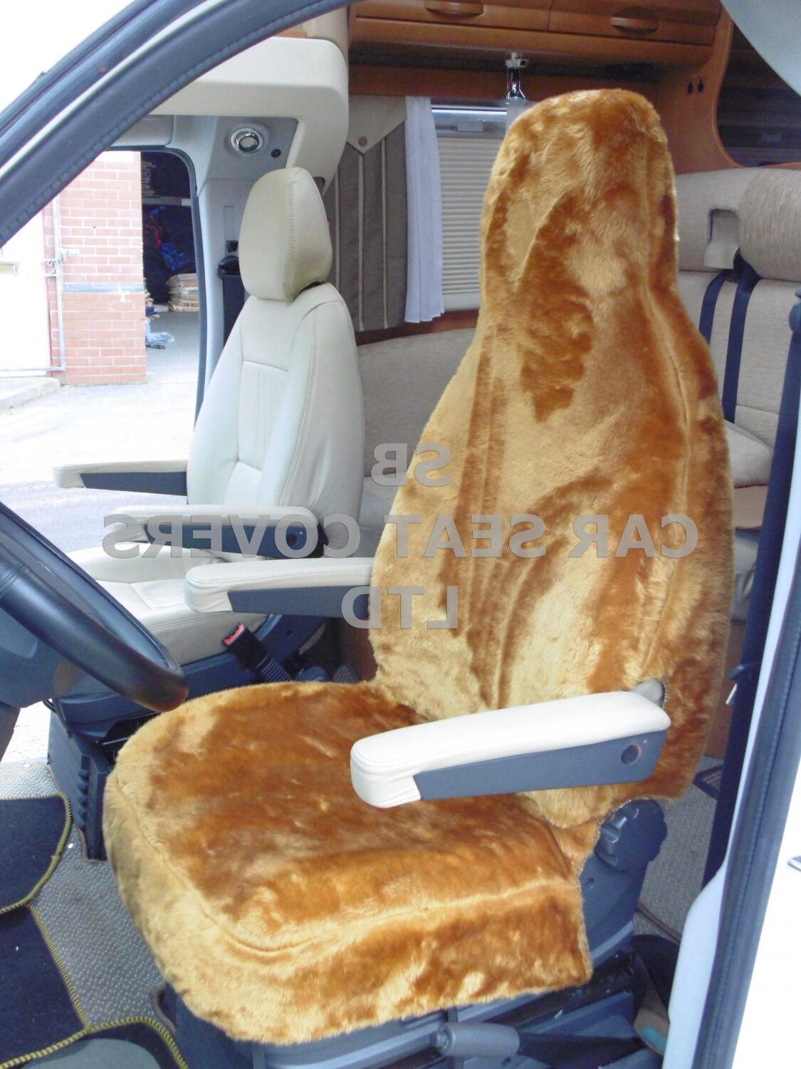 Renault Motor Home Seat Covers, MH-183 Golden Honey