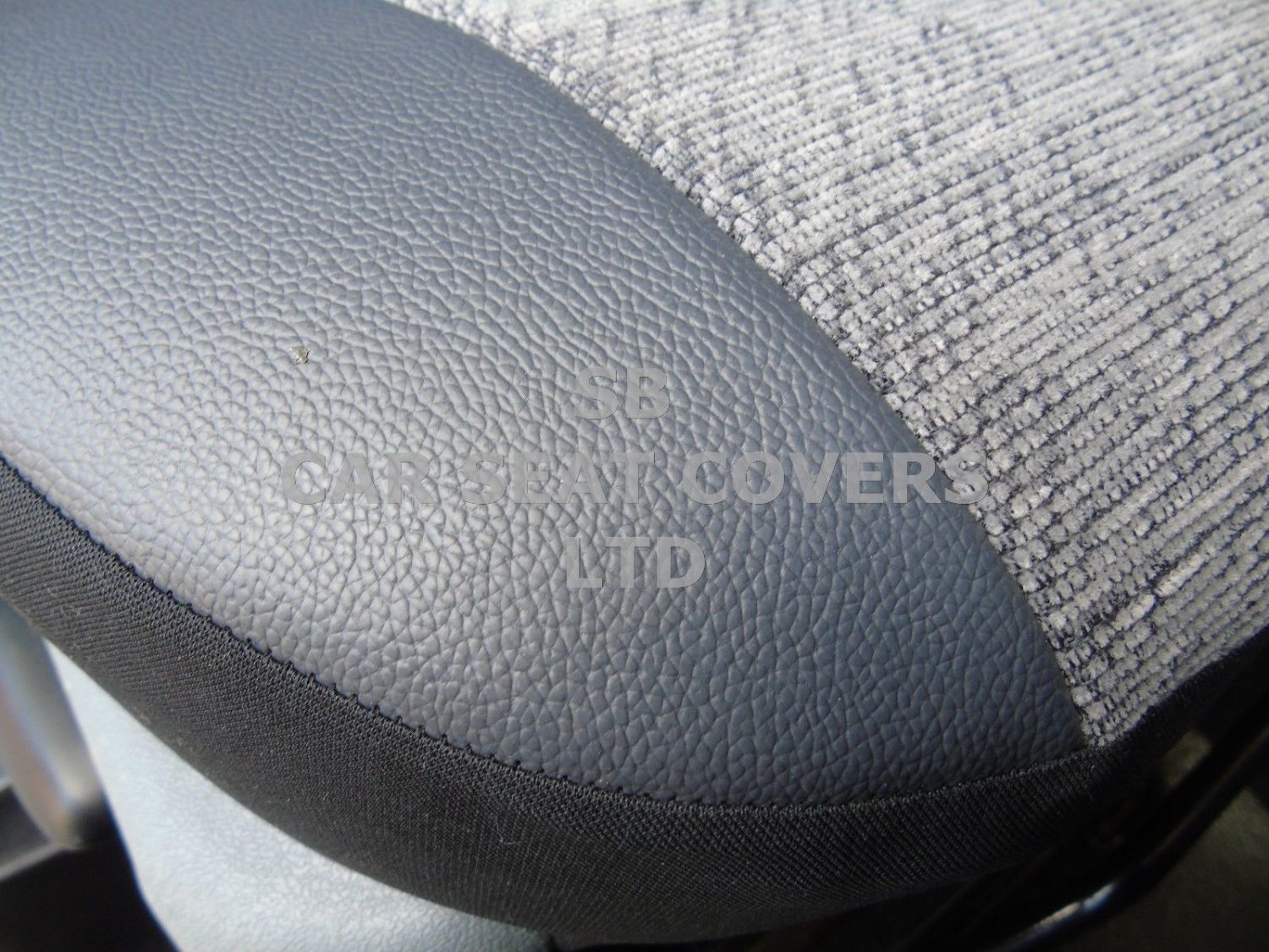 Ford Transit Motor Home Seat Covers, MH-192 Grey Marble - Image 6