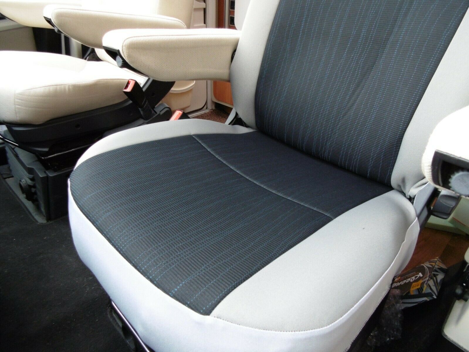 Ford Motorhome Tall Pilot Seat Covers India MH-1009 - Image 6