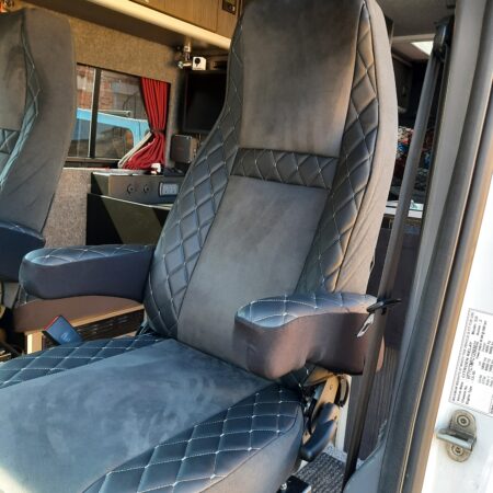 Motorhome 2 front Seat Covers, Bespoke set