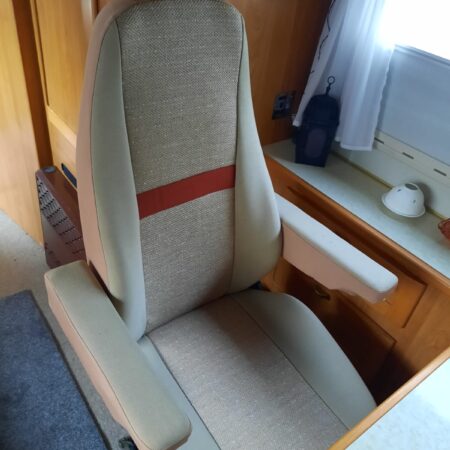 Hymer Motorhome, MH-1098 front seat covers + rear cushions