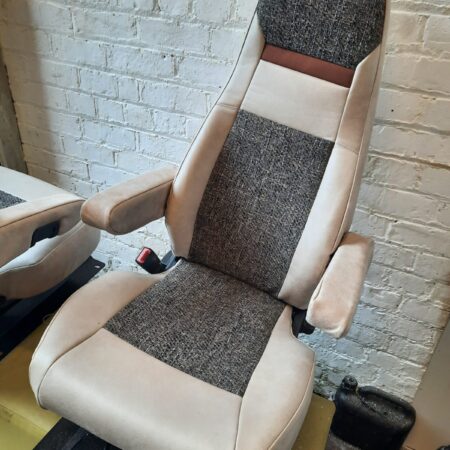 Carthago Motorhome seat covers, Re trim, fully upholstered, Price on application